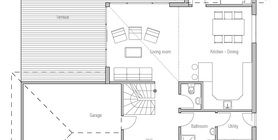 contemporary house plans 10 house plan 018OZ 1F.jpg