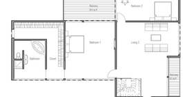 contemporary house plans 11 house plan ch185.jpg