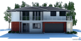 modern house plans 001 house plan ch205.gif