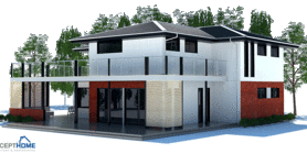 modern house plans 05 house plan ch205.gif