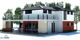 modern houses 05 house plan ch205.gif