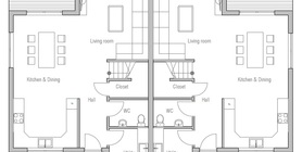 duplex house 10 house plan ch135.jpg