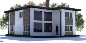 Modern House Plan CH226