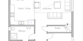 modern houses 10 house plan CH226.png