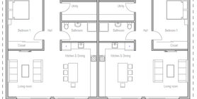 duplex house plans 11 house plan ch265D v2.png