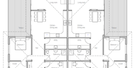 duplex house 10 house plan ch293D.png