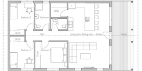 affordable house plans 10 house plan ch308.png