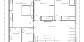 affordable house plans 11 house plan ch316.png