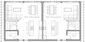 duplex house plans 12 house plan ch345 d.png