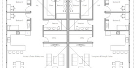 duplex house plans 10 HOUSE PLAN CH687D.jpg