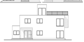 contemporary house plans 21 CH395 elevations.jpg