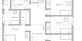 affordable house plans 11 home plan ch383.png