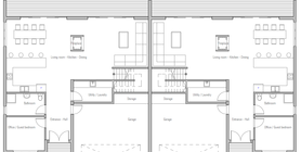 duplex house plans 10 house plan ch294D.png