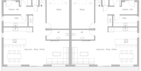 duplex house 10 home plan ch408.png