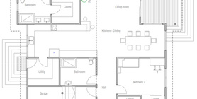 modern house plans 10 home plan CH421.jpg