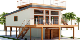 Coastal House Plan CH464