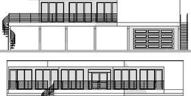 contemporary house plans 28 HOUSE PLAN CH466 V6 elevations.jpg