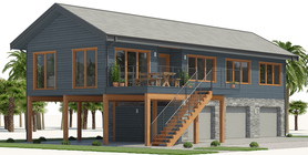 Coastal House Plan CH537