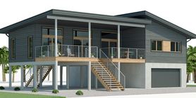 Coastal House Plan CH542