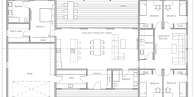 modern houses 20 House Plan CH599.jpg