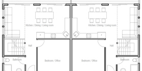 duplex house 11 house plan ch513.jpg