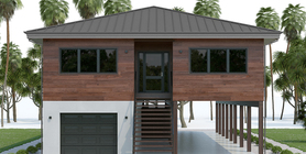Coastal House Plan CH687